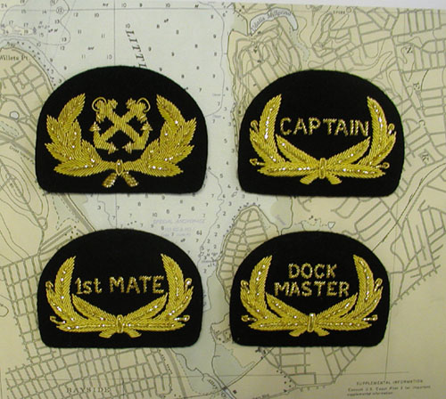 Captain and Officer Hat Devices